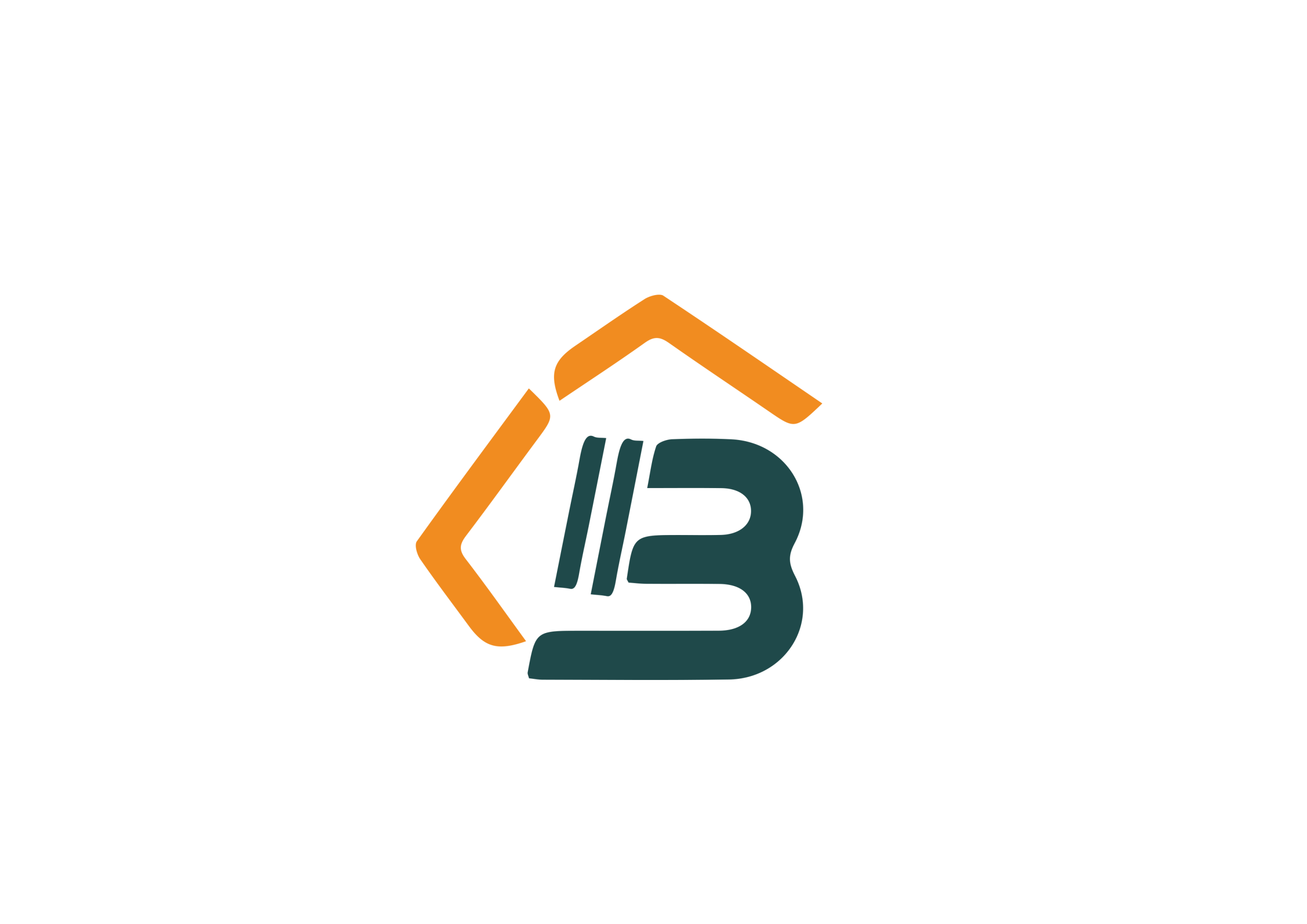 b logo