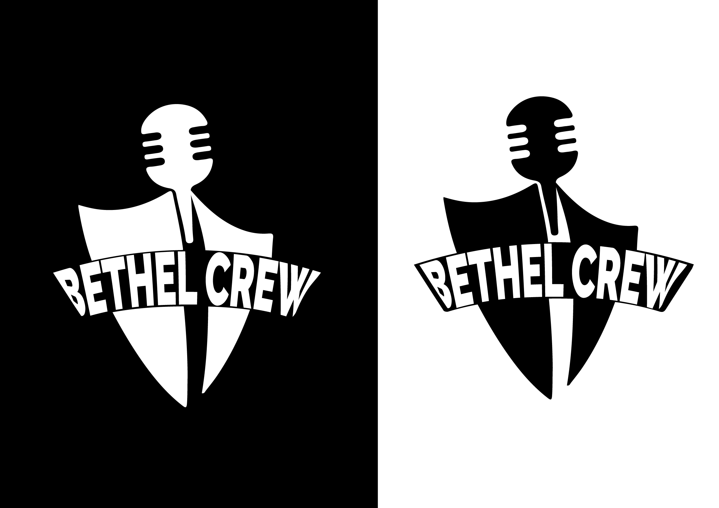 logo black and white
